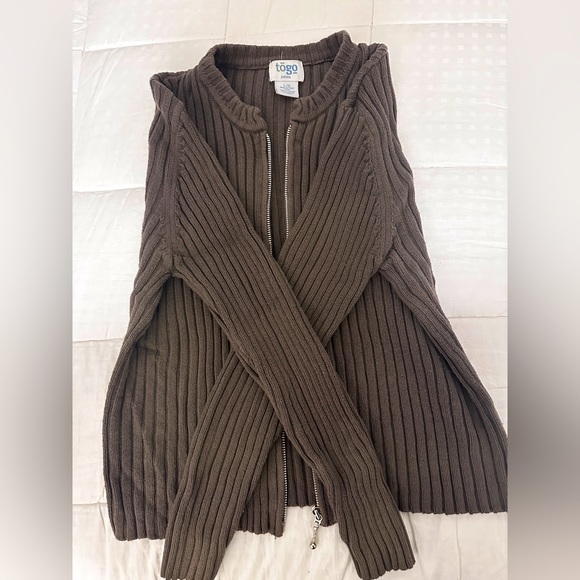 Knitted zip up - Picture 2 of 2